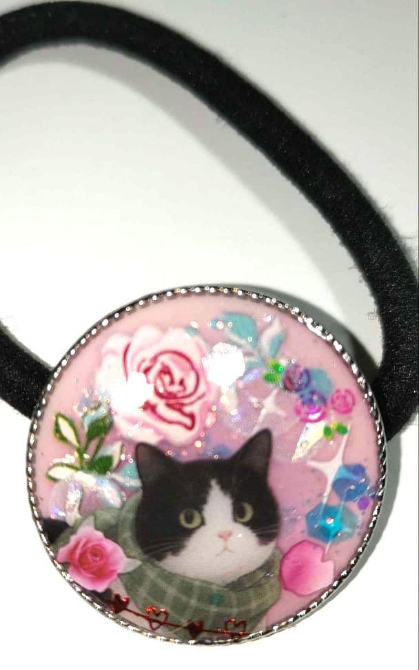 きつねのしっぽ♪様✦　猫ちゃん✦ヘアゴム