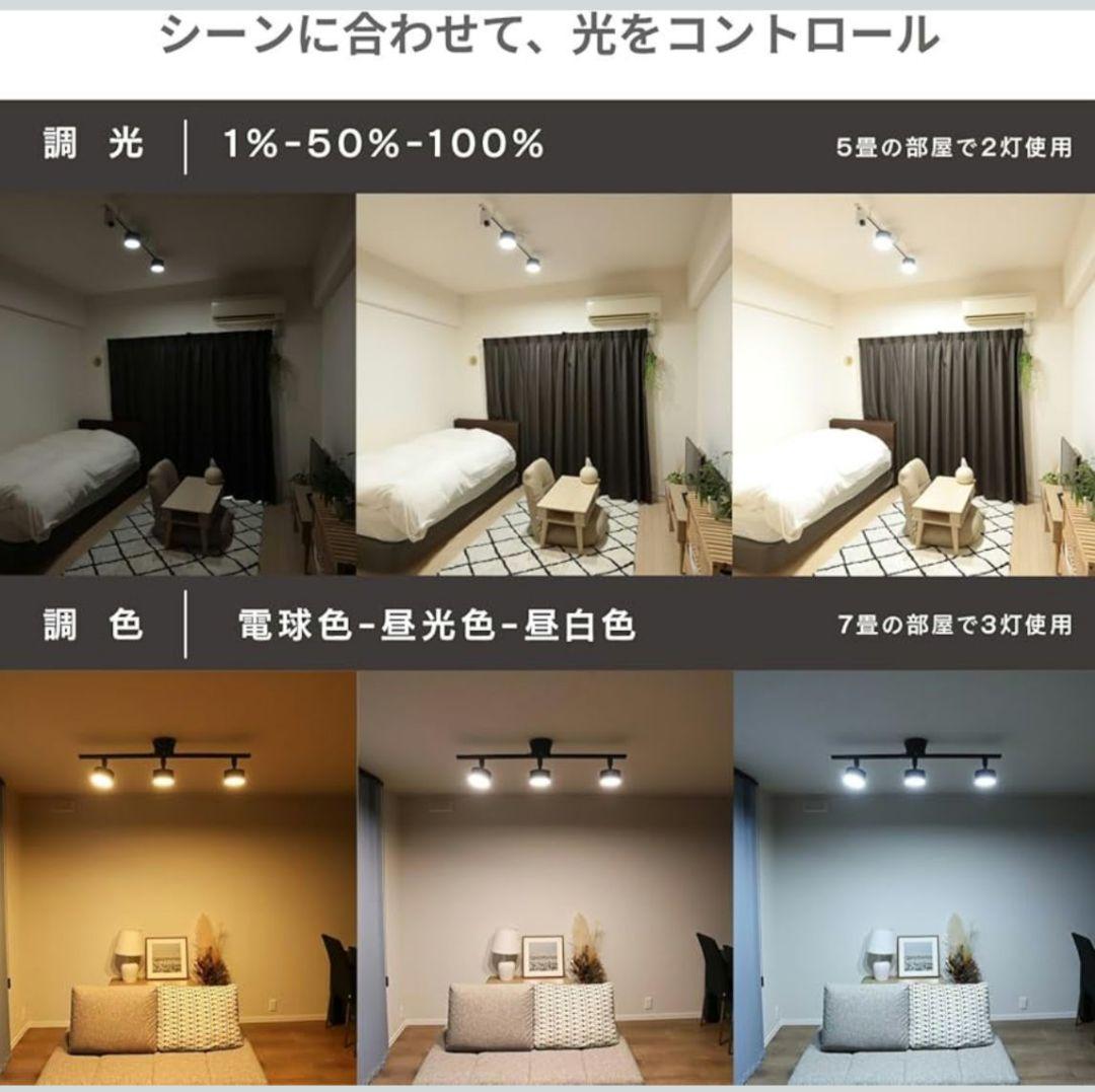 Edison Smart ミニシーリングライト 3個セット ホワイト