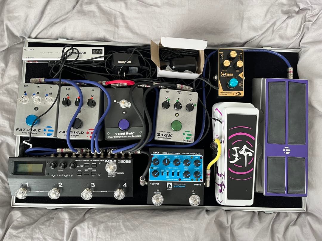 ☆早いもの勝ち最終値下げ美品☆ fat tak エフェクターボード b'z