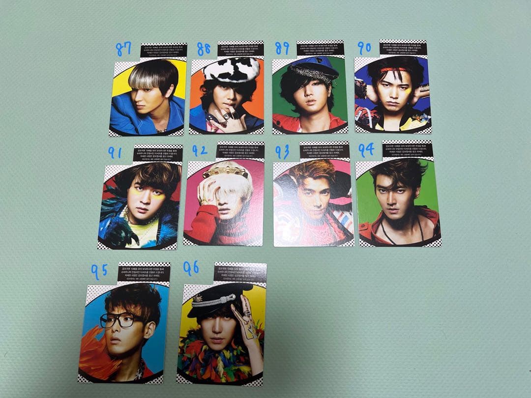 Super Junior トレーディングカードセット