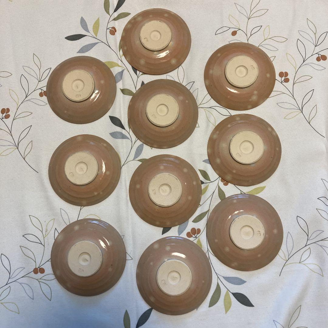 レア品　朝日窯　遠州七窯　源氏物語宇治十帖　共箱付き　銘々皿10枚