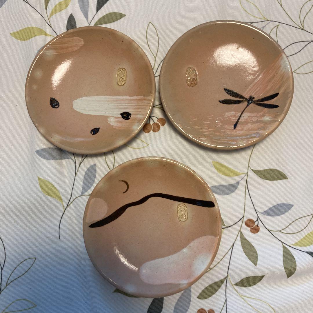 レア品　朝日窯　遠州七窯　源氏物語宇治十帖　共箱付き　銘々皿10枚