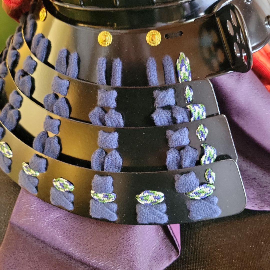 伊達政宗公 五月人形　二分之壱兜　⑤