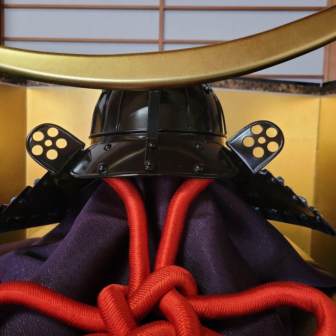 伊達政宗公 五月人形　二分之壱兜　⑤