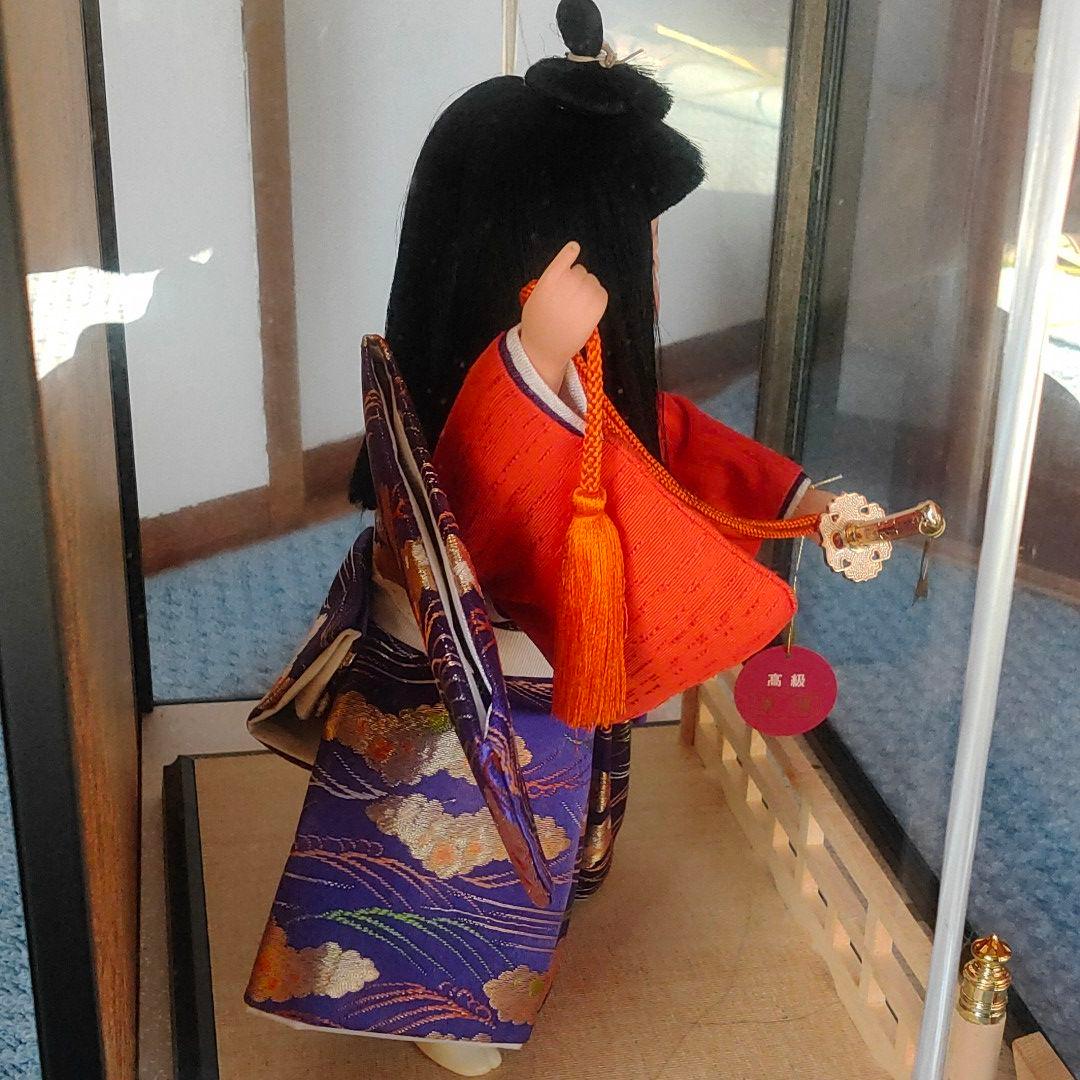 【美品・年代物】五月人形 祝い太刀 室町人形 奈旭作
