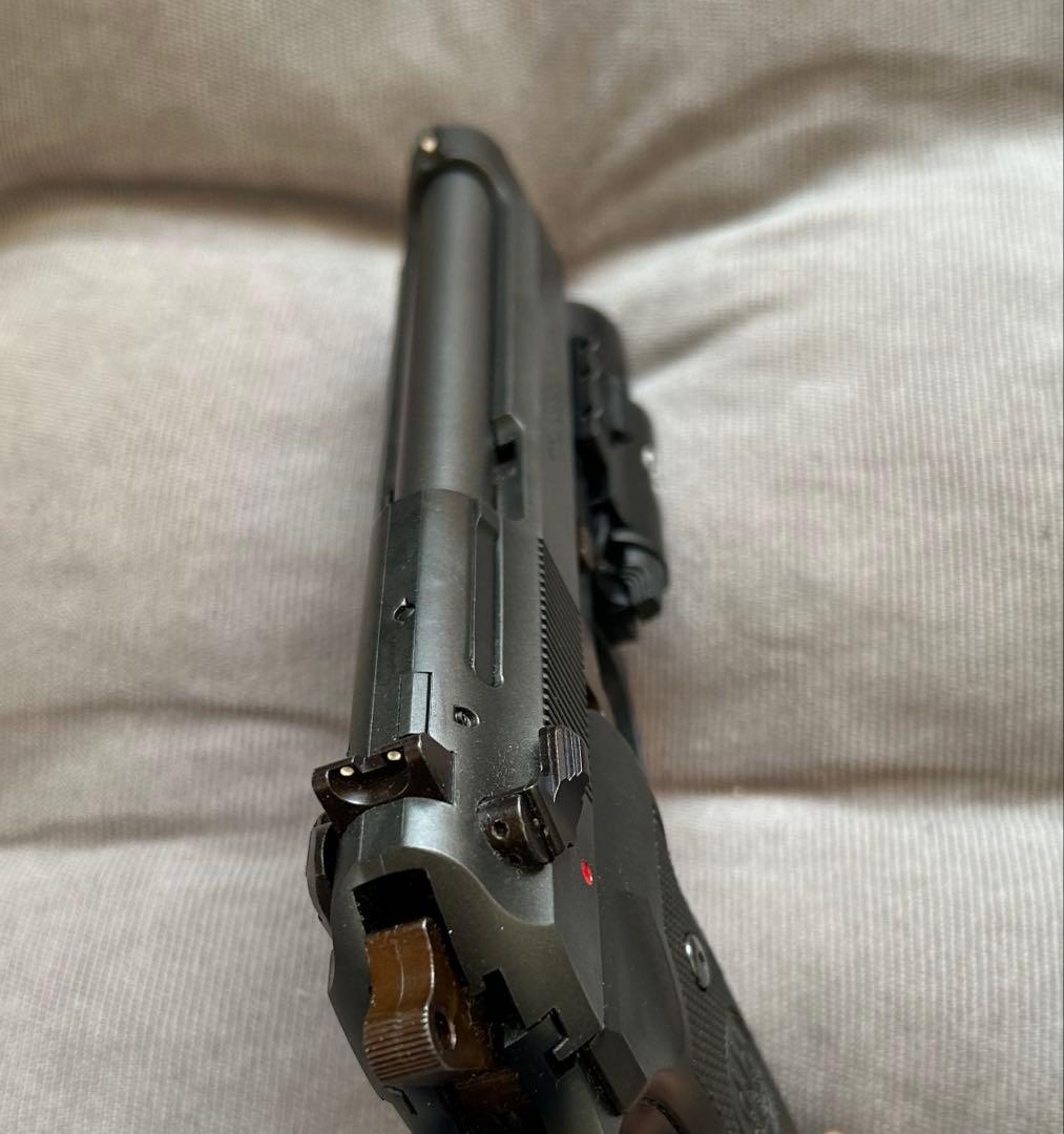 WA】ベレッタM9A1 カーボンブラックHW＋SUREFIREレプリカライト