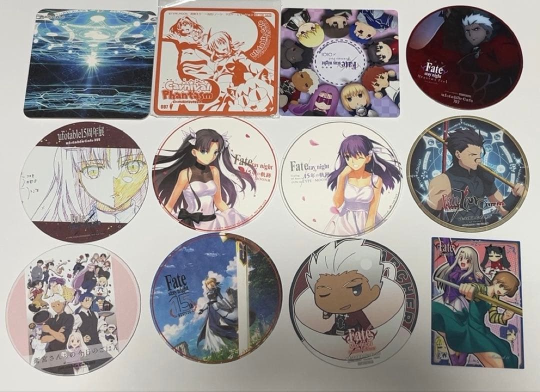 Fate fgo レアルタ　ギルガメッシュ　間桐桜　セイバー　遠坂凛　非売品