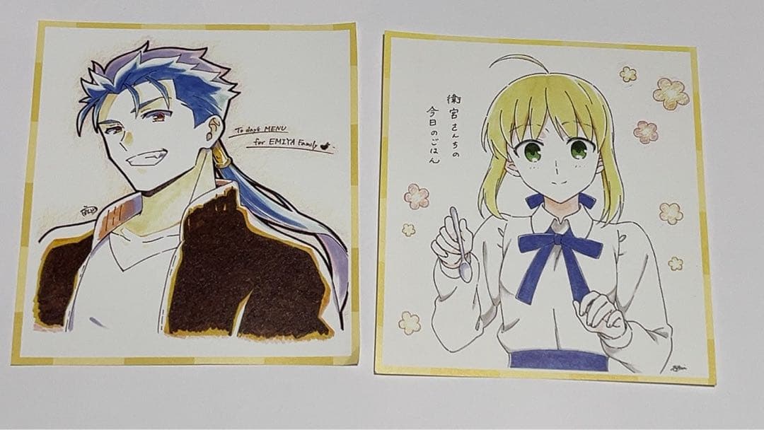 Fate fgo レアルタ　ギルガメッシュ　間桐桜　セイバー　遠坂凛　非売品