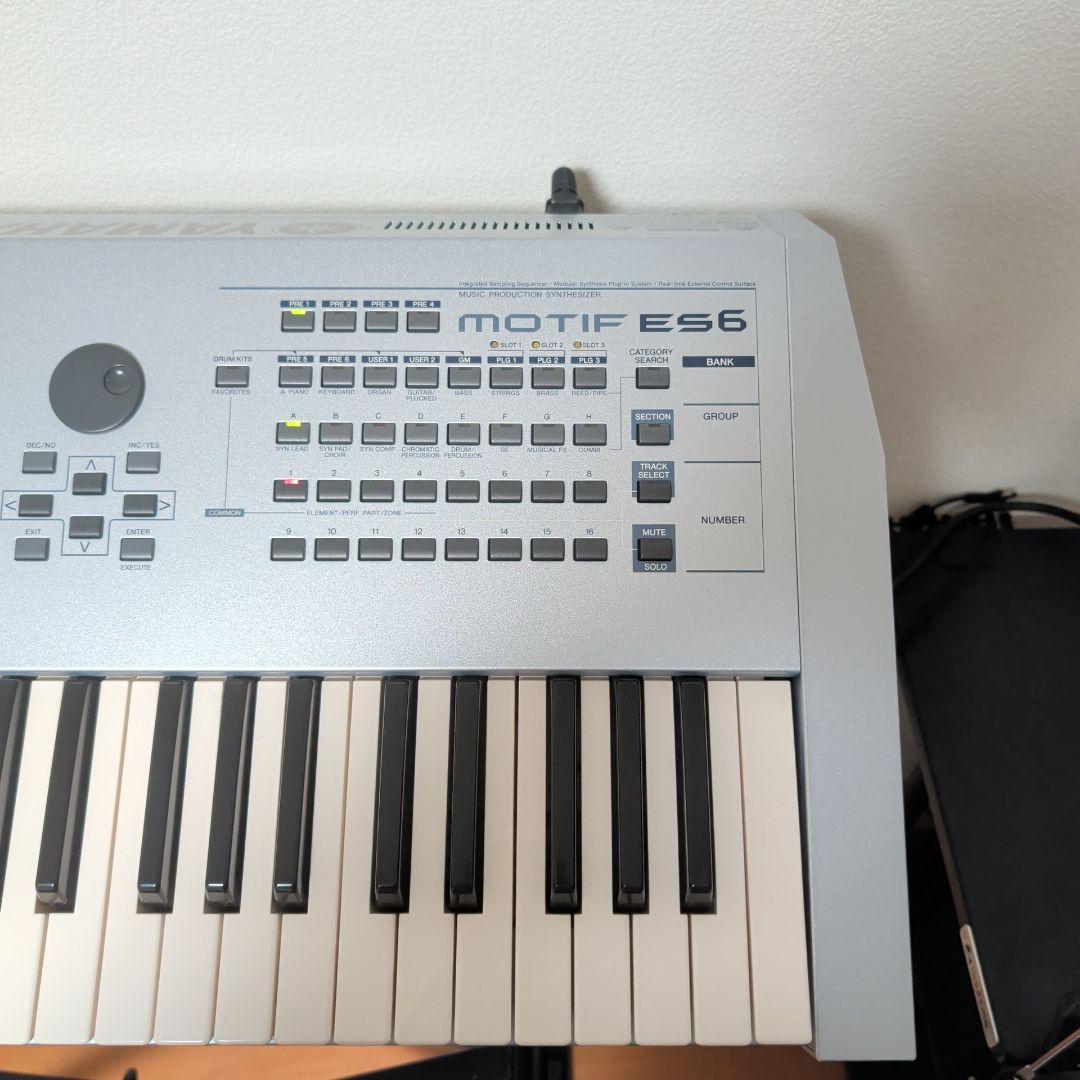 YAMAHA] MOTIF ES6 動作確認済 動画あり - メルカリ