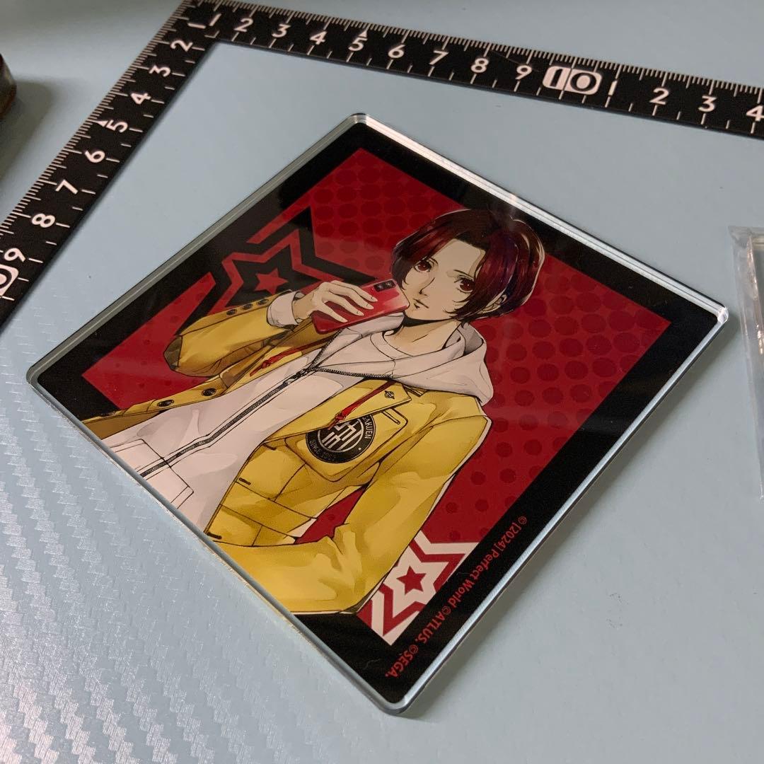 P5X ワンダー 主人公 アクリルコースター ペルソナ5 - メルカリ