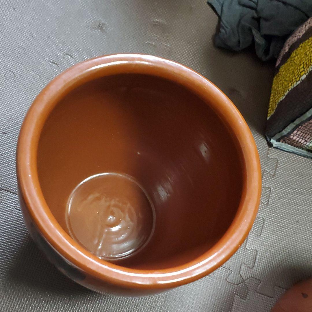 漬物容器  かめ2つ   久松寸胴8号蓋あり  4号蓋なし