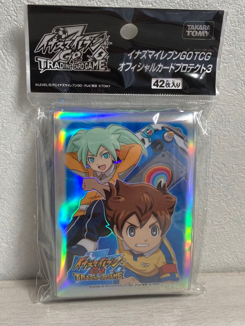 未開封 スリーブ イナズマイレブンGo TCG オフィシャルカード