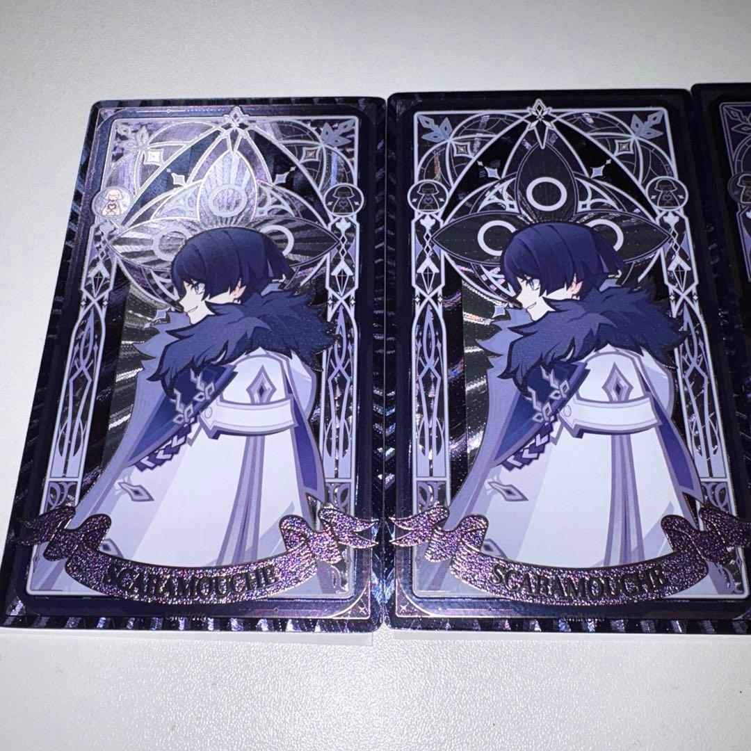 原神 ファデュイ 執行官 散兵 スカラマシュ カード 厳霜と狂焔 4枚