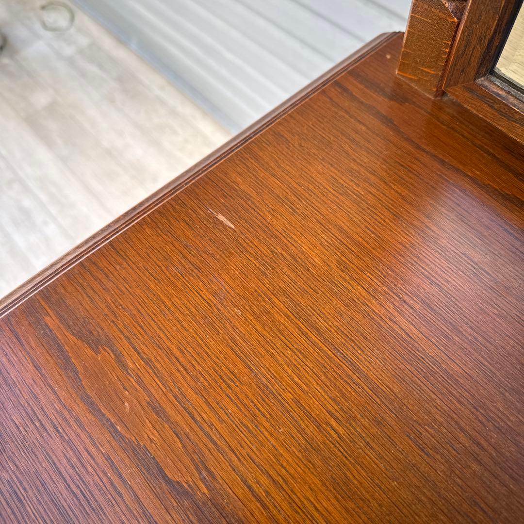 三越家具 ブルージュ オーク材 ドレッサー 英国カントリー