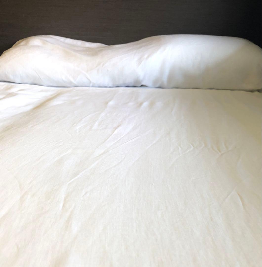 ヘンプ100% シーツ　シングル105×195cm 　布団　カバー　ベッド　一枚