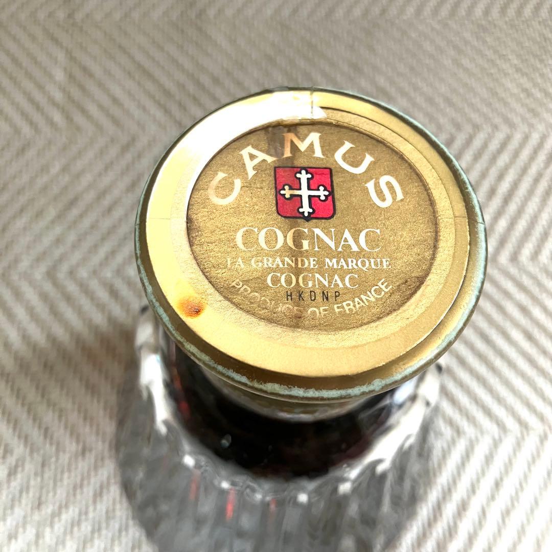 CAMUS バカラボトル コニャック 箱付き 替栓付き 現状品 ジャンク