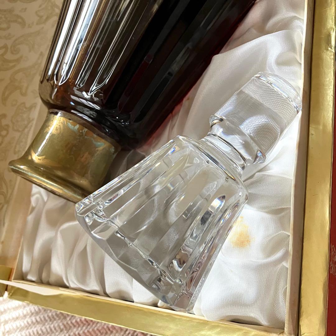 CAMUS バカラボトル コニャック 箱付き 替栓付き 現状品 ジャンク