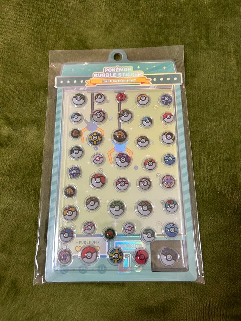 韓国メタモンポップアップ限定 ポケモン バブルステッカー8種類