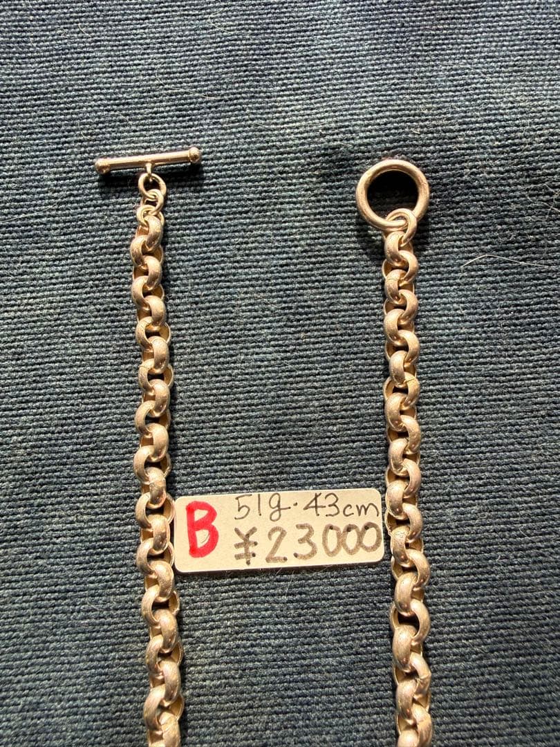 ◯シルバー、チェーンネックレス色々 　　　Ａ〜Gまでの7タイプです。