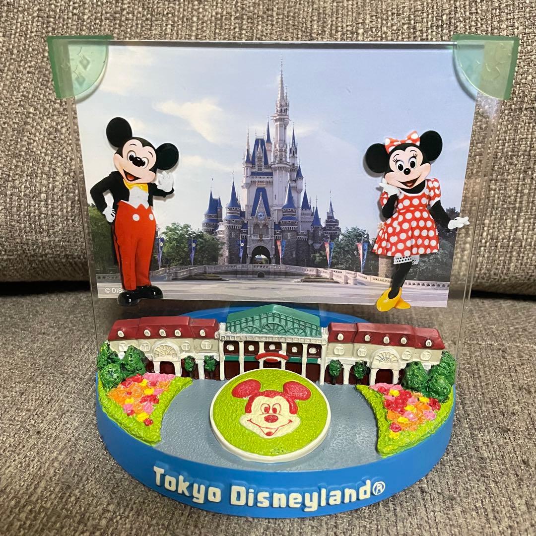 ディズニーリゾート エントランス フォトスタンド　写真立て　ミッキー ミニー