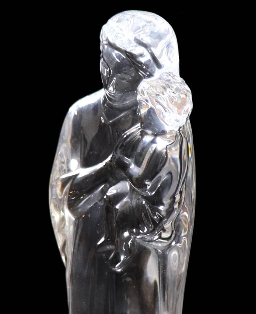 バカラ 大型 フィギュリン 聖母マリア 24cm 1.1kg 聖母子像 マドンナ