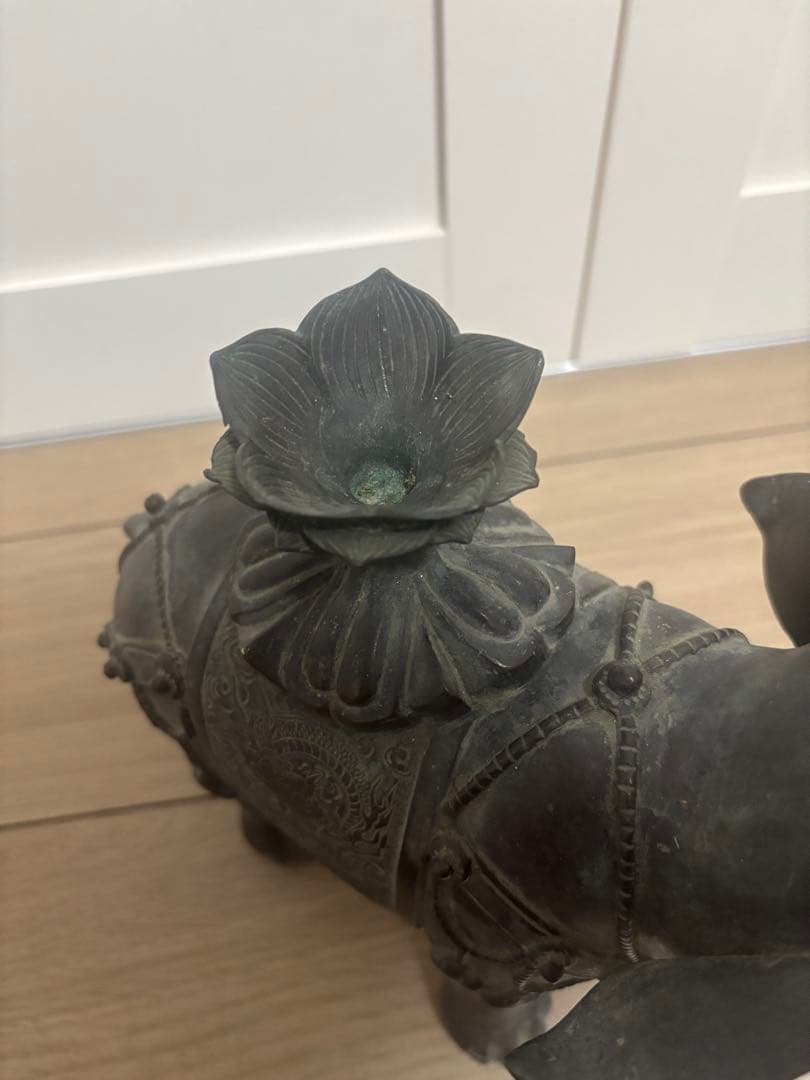 置物 金属工芸 彫刻 象