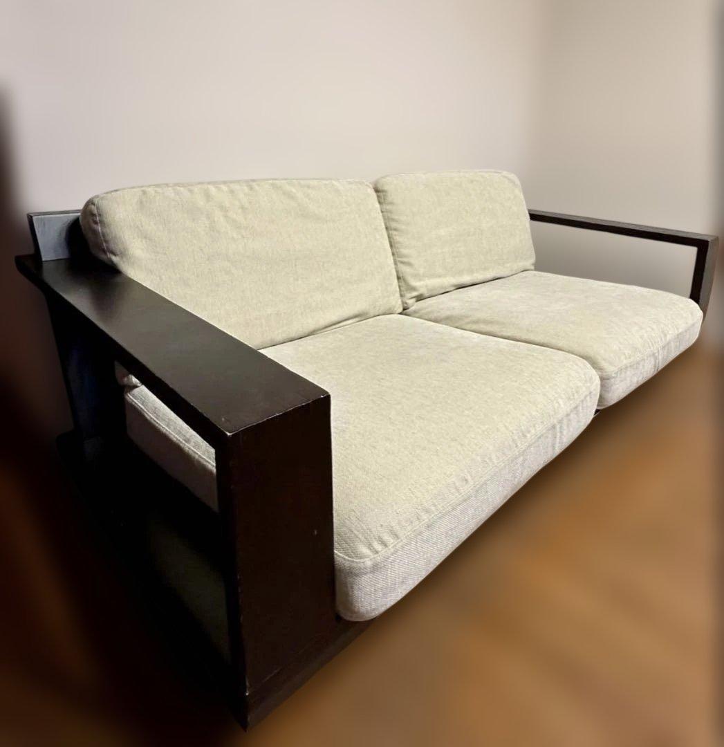 大塚家具 3人用ソファ フランスベッド製造