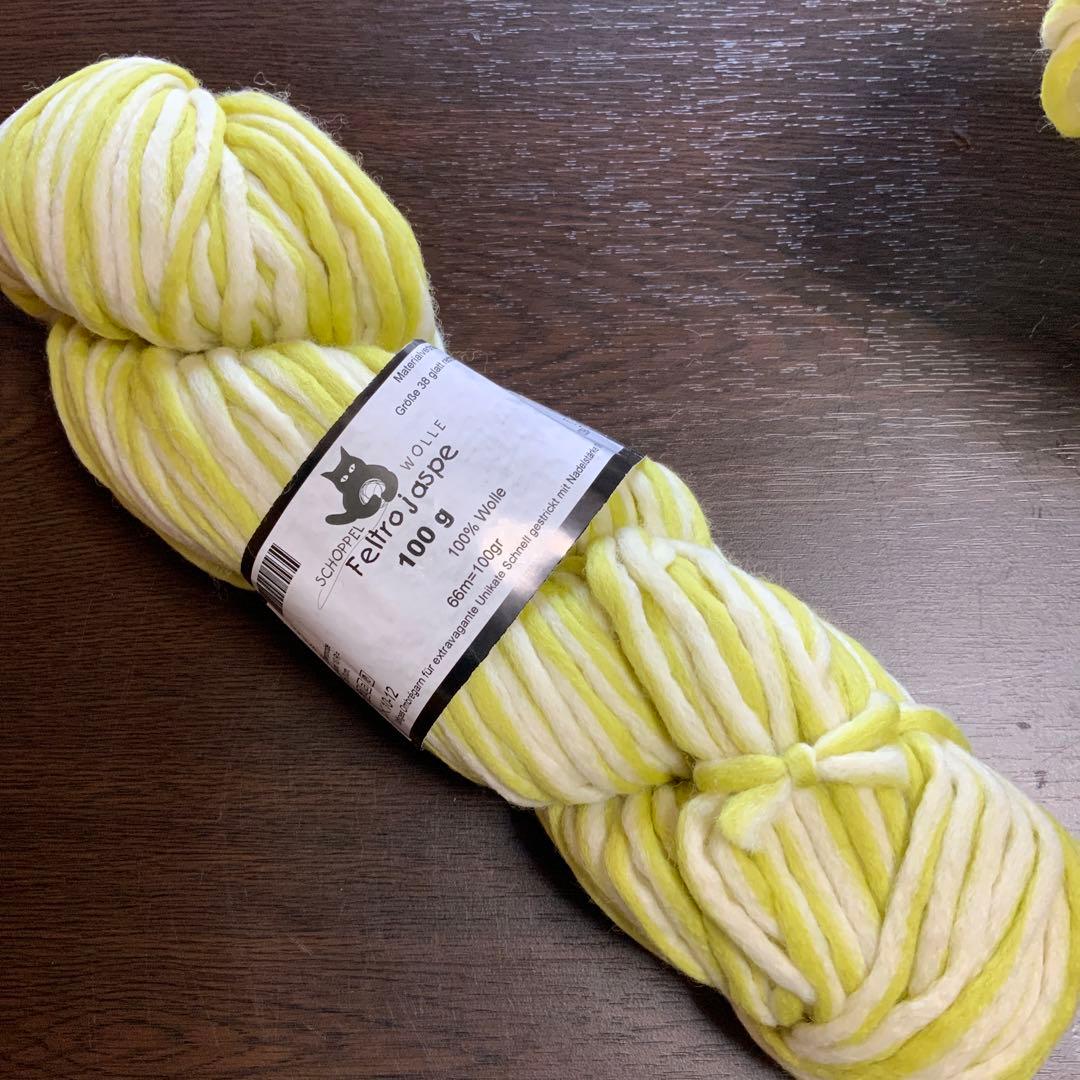 ドイツの毛糸　ショペルフェルトロ　　　6カセ