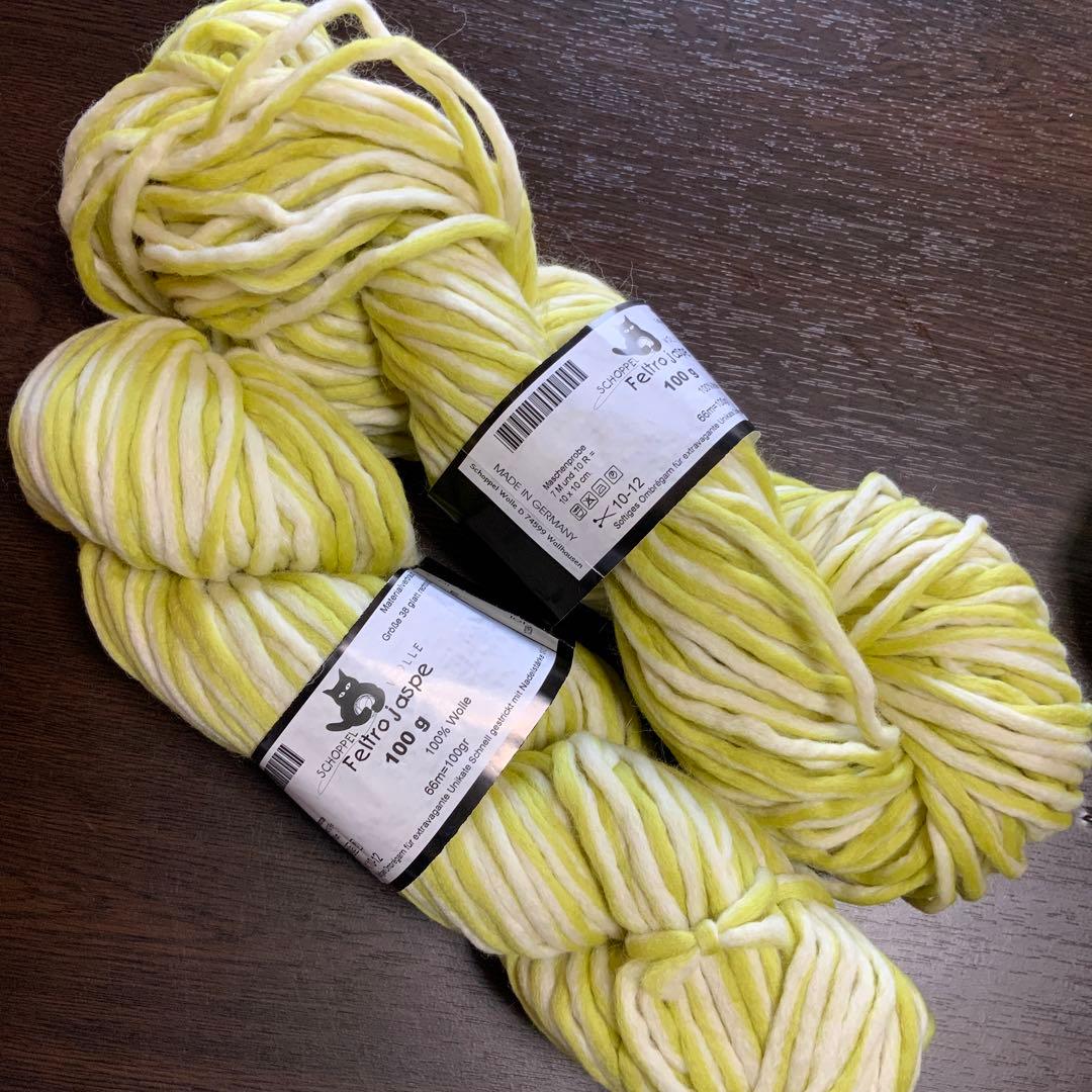 ドイツの毛糸　ショペルフェルトロ　　　6カセ