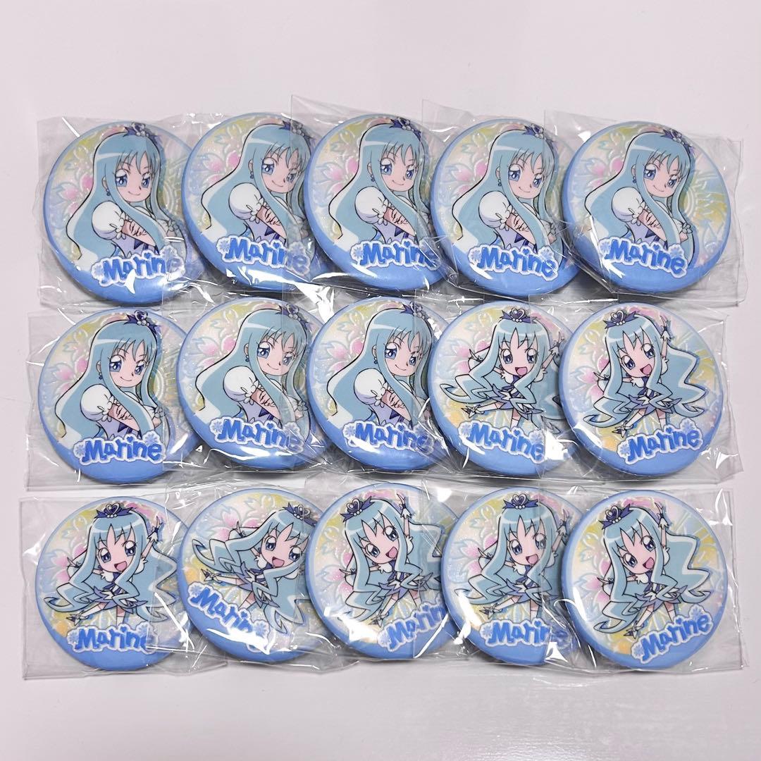 プリキュア キュアマリン 缶バッジ 中国限定 キュアマリン ハートキャッチプリキュア 来海えりか 缶バッジ 中国