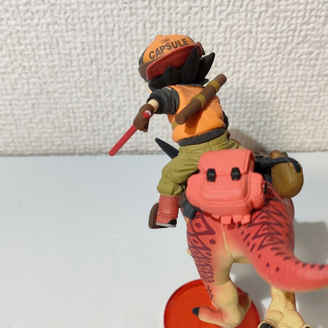 ☆　一番くじ　ワーコレ　ドラゴンボールフィギュア　孫悟空　恐竜　如意棒折れ有り