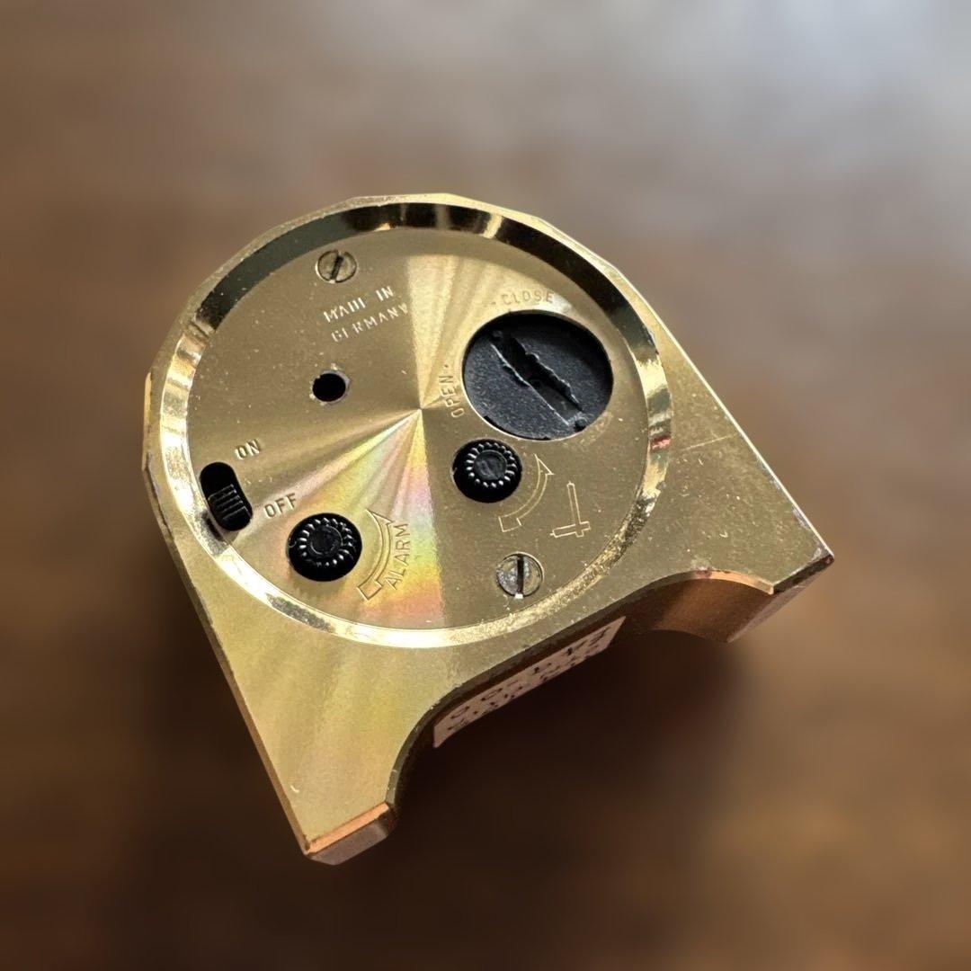 WEHRLE トラベルクロック　アラーム付き