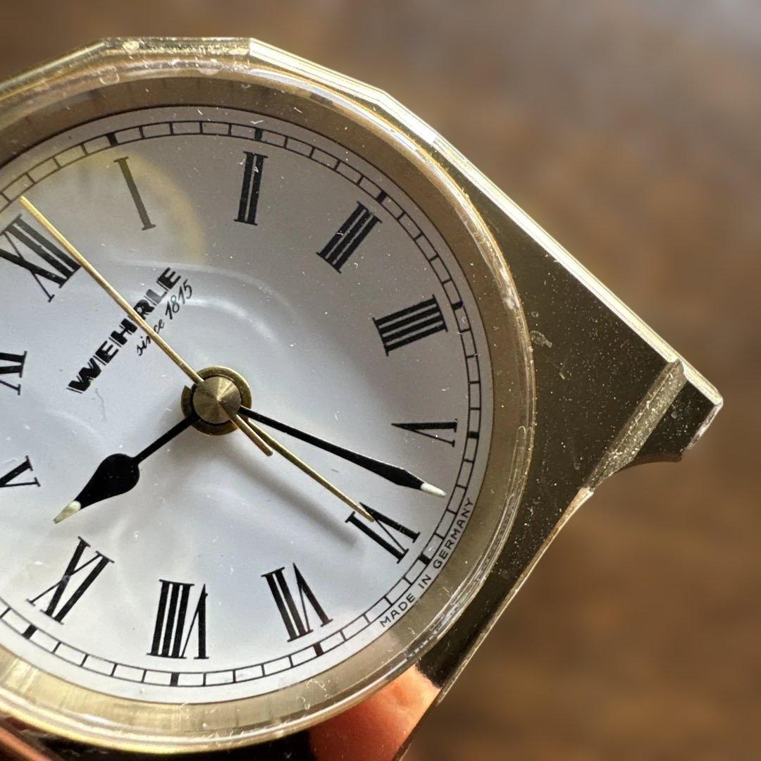 WEHRLE トラベルクロック　アラーム付き