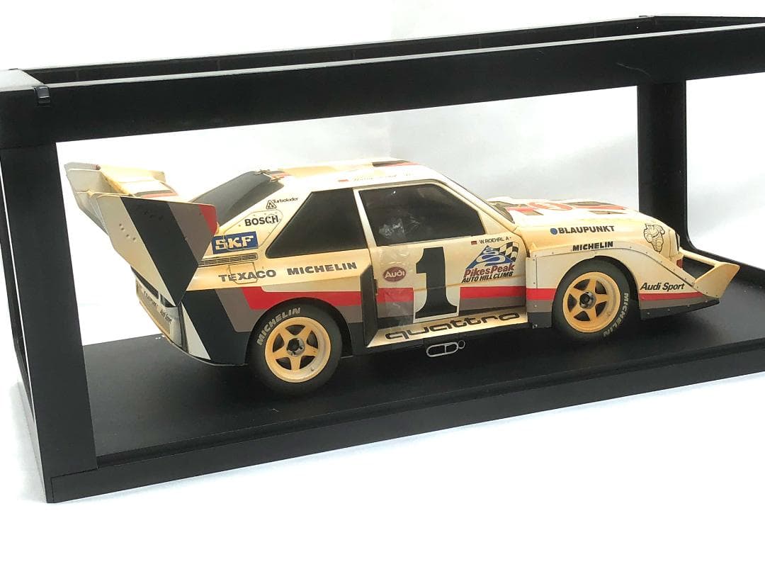 1/18 アウディ スポーツクワトロ S1 #1 1987 パイクスピーク 優勝