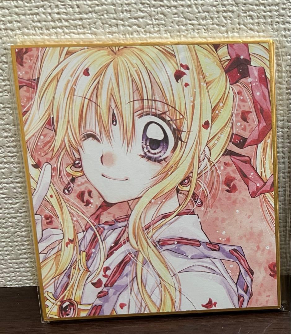 神風怪盗ジャンヌ 2枚 まろん ジャンヌ 色紙 目黒帝国 種村有菜 特典