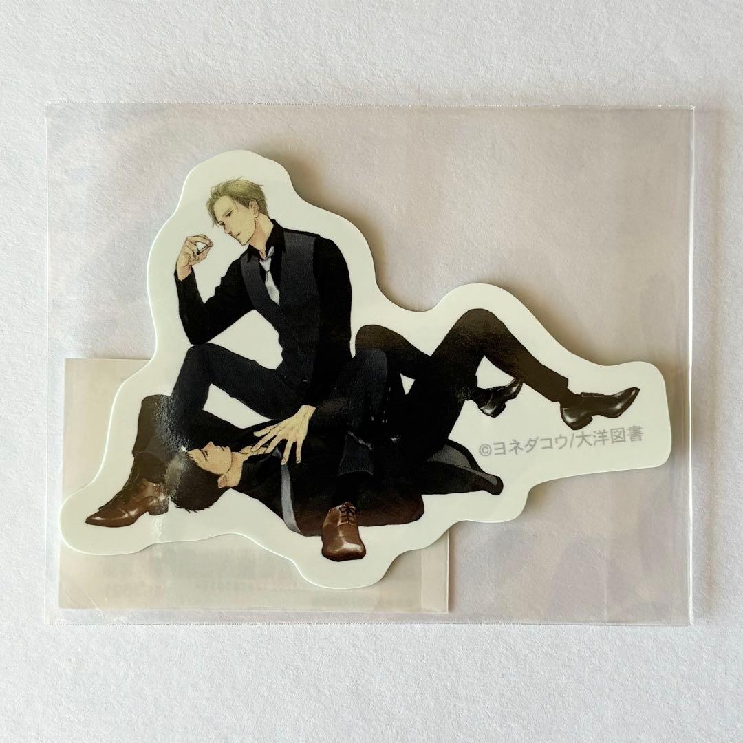 囀る鳥は羽ばたかない ヨネダコウ オンラインくじ ステッカー 缶バッジ