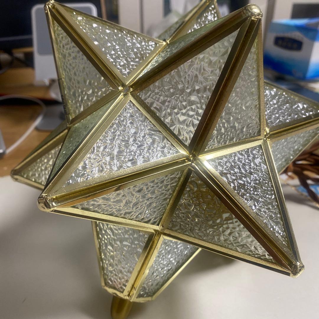 2個セット　s25g-301kn星形テーブルライト