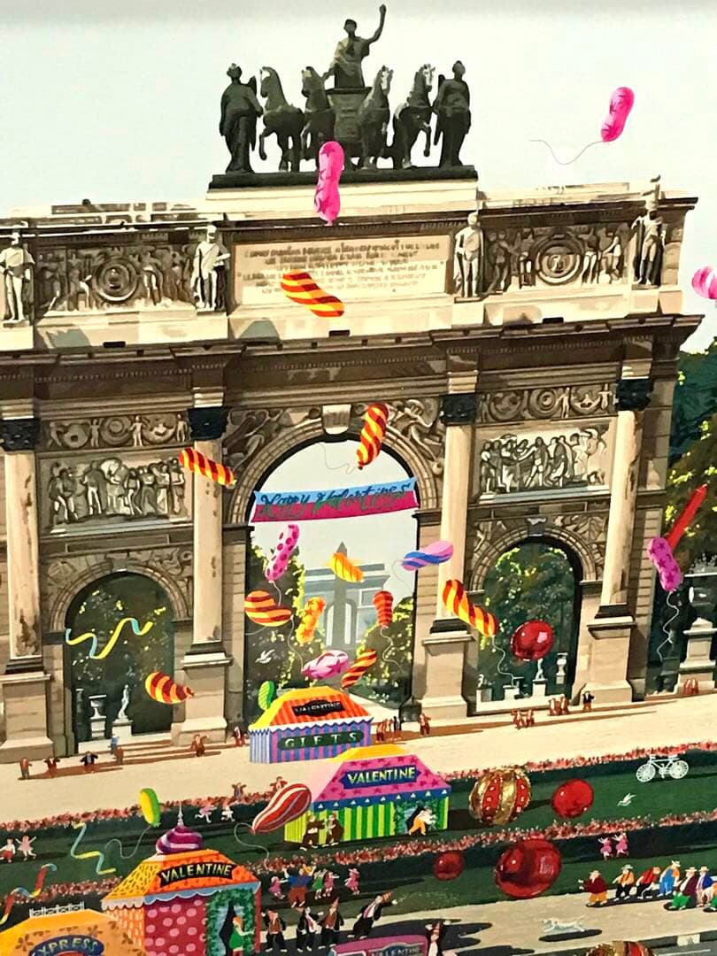 ヒロヤマガタ 「ギフト」 シルクスクリーン ED100/250 額装 - メルカリ