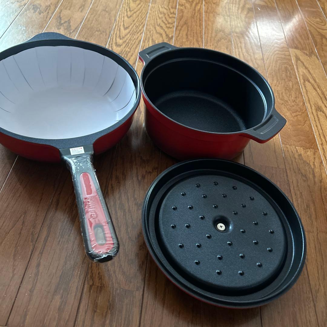 ベルフィーナ、マルチパン&無水調理パンセット