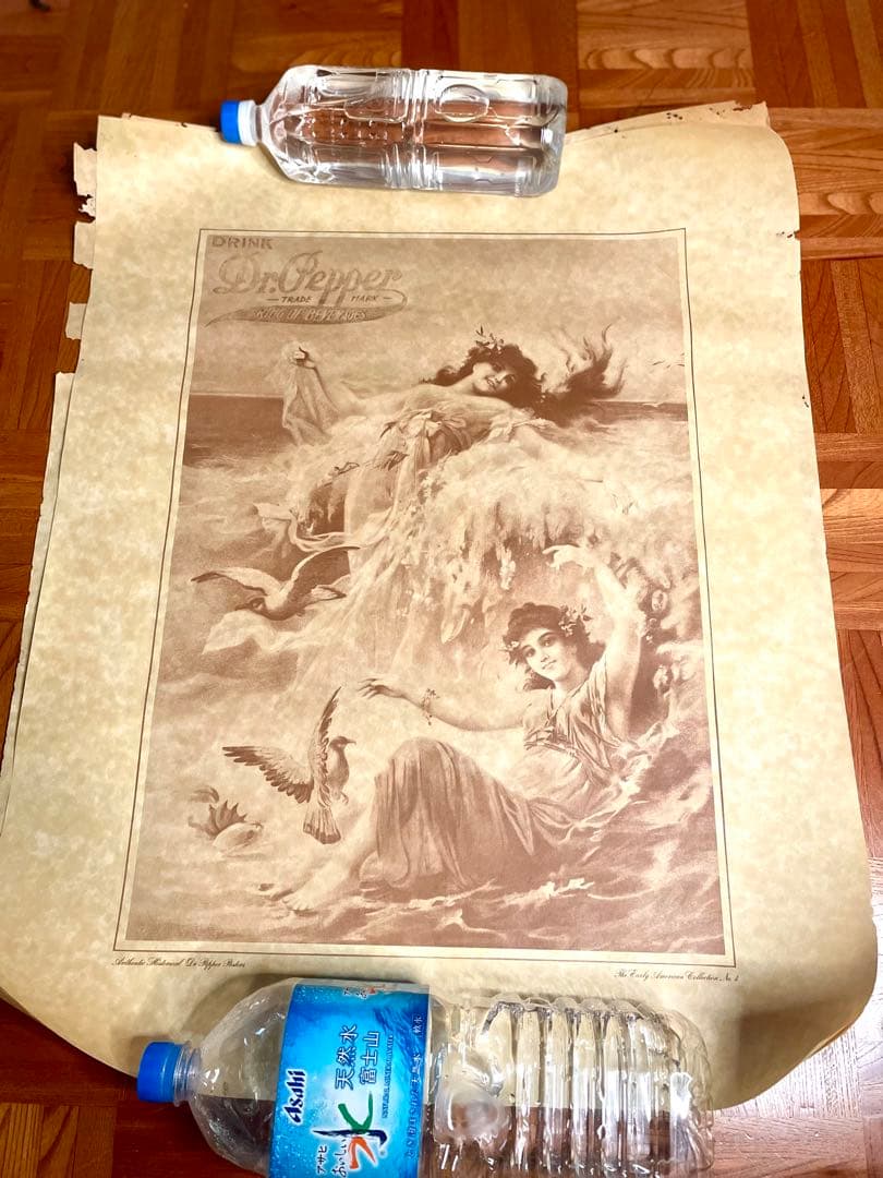 vintage antique Dr PEPPER ポスター6枚セット