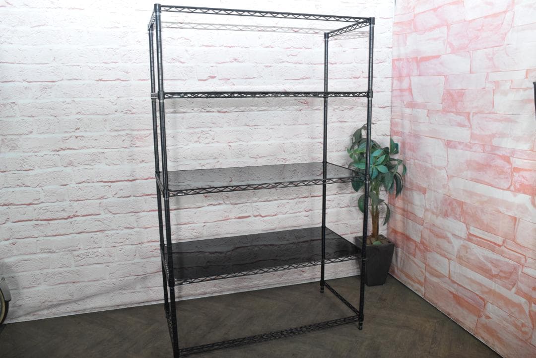 シェルフ1枚追加　自社便　ホームエレクター ワイヤーシェルフ 3方クロスバー