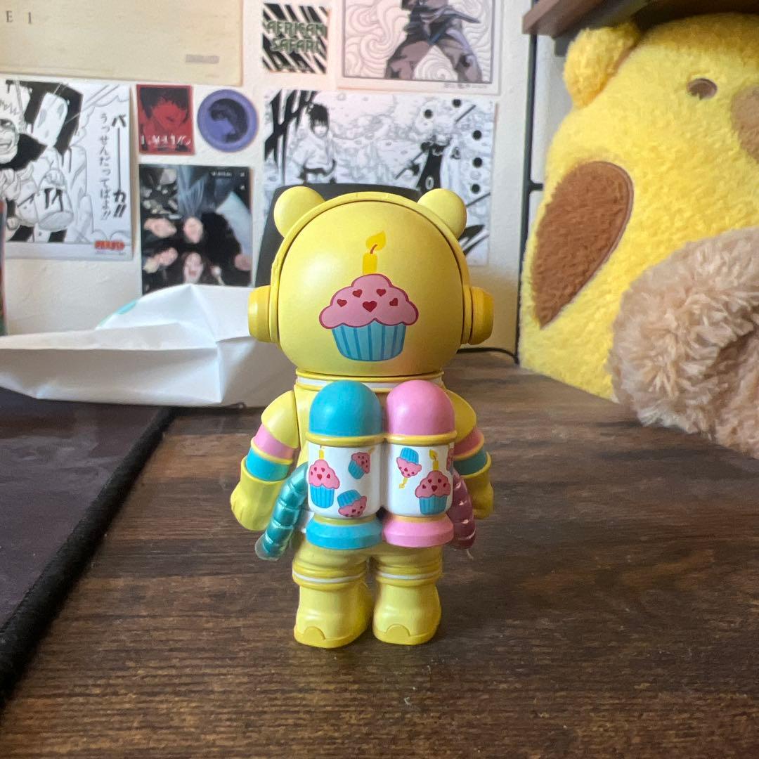 ポップマート スペースモリー シリーズ2 シークレット4バースデーベア100%