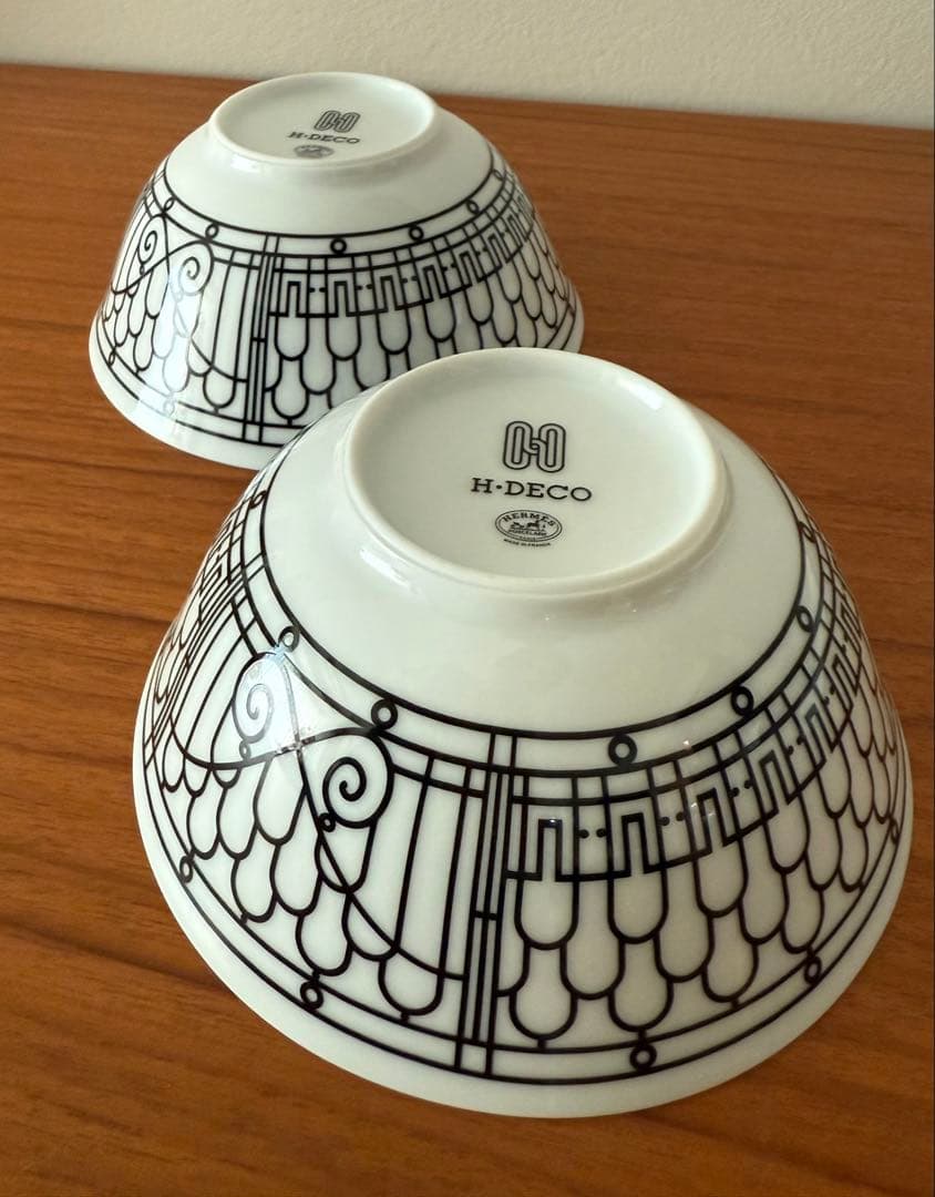 エルメス　H Deco コレクション　ボウル2個セット