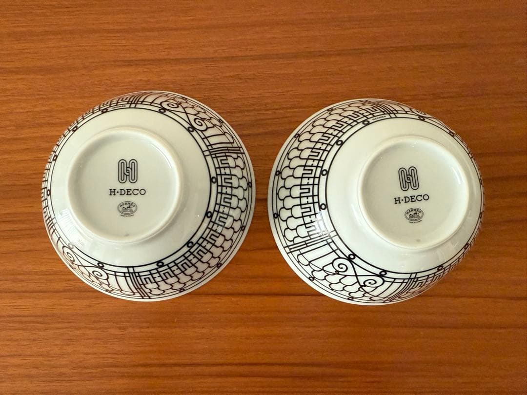 エルメス　H Deco コレクション　ボウル2個セット