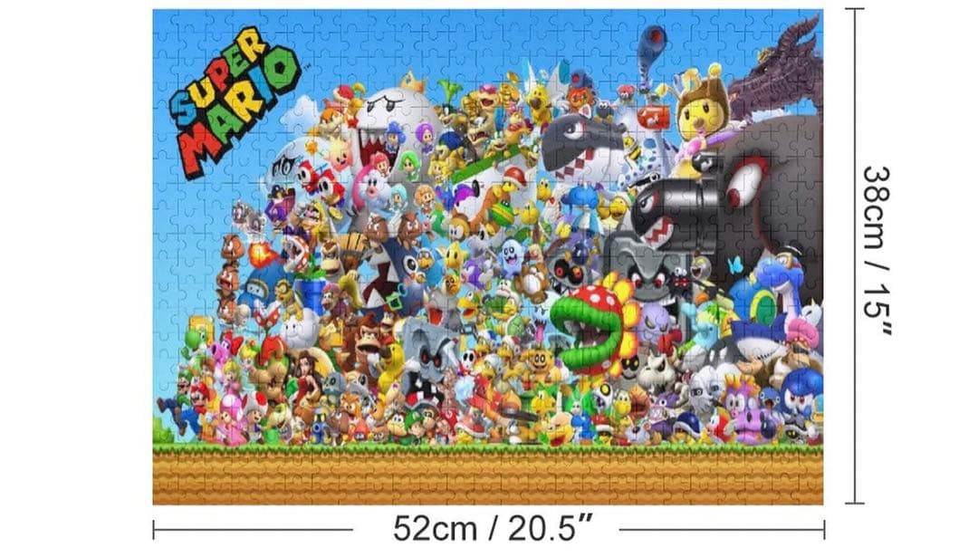 新品未使用】スーパーマリオ⭐︎ジグソーパズル 500ピース - メルカリ