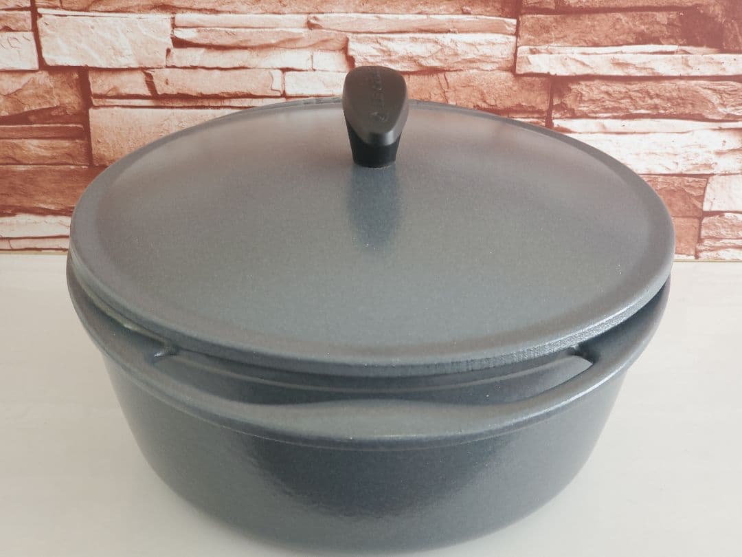 【廃盤/美品】ルクルーゼ　センセーションライン　22cm グラファイト