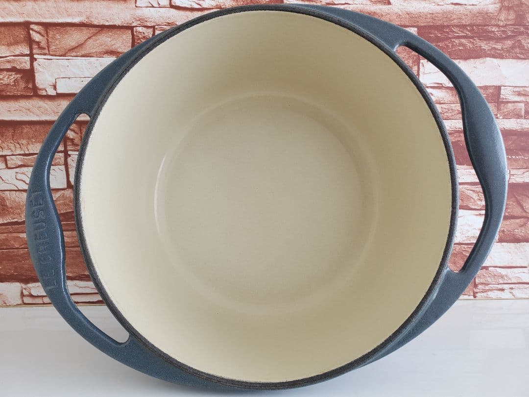 【廃盤/美品】ルクルーゼ　センセーションライン　22cm グラファイト