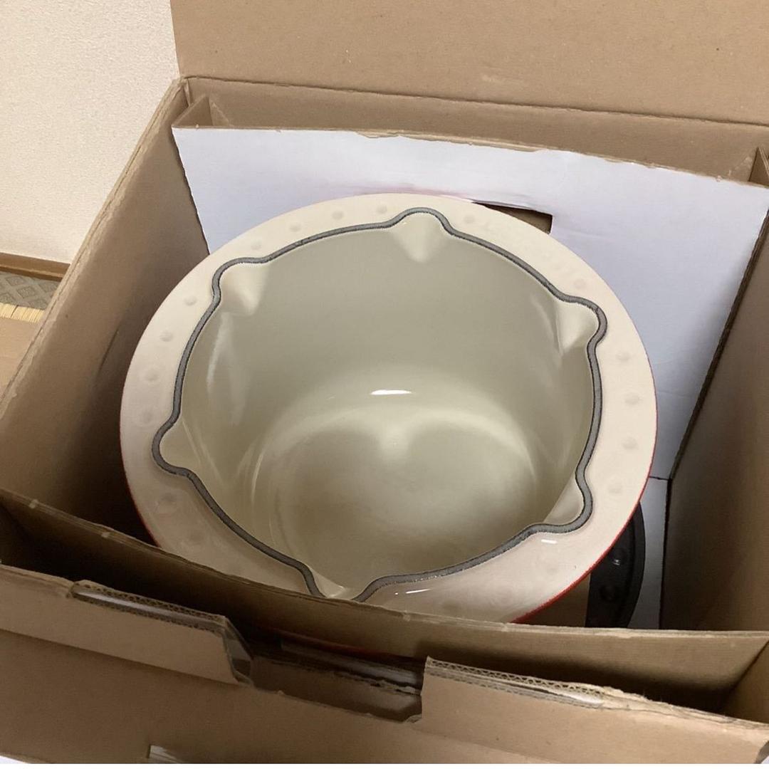 9N ル・クルーゼ フォンデュセット チーズフォンデュ鍋 鋳鉄ホーロー