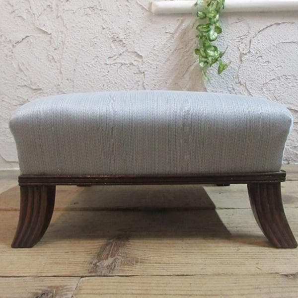 イギリス アンティーク 家具 スツール オットマン 椅子 チェア 4793d