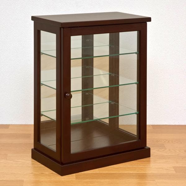 《新品・送料無料》コレクションケース　縦型　DBR/WW